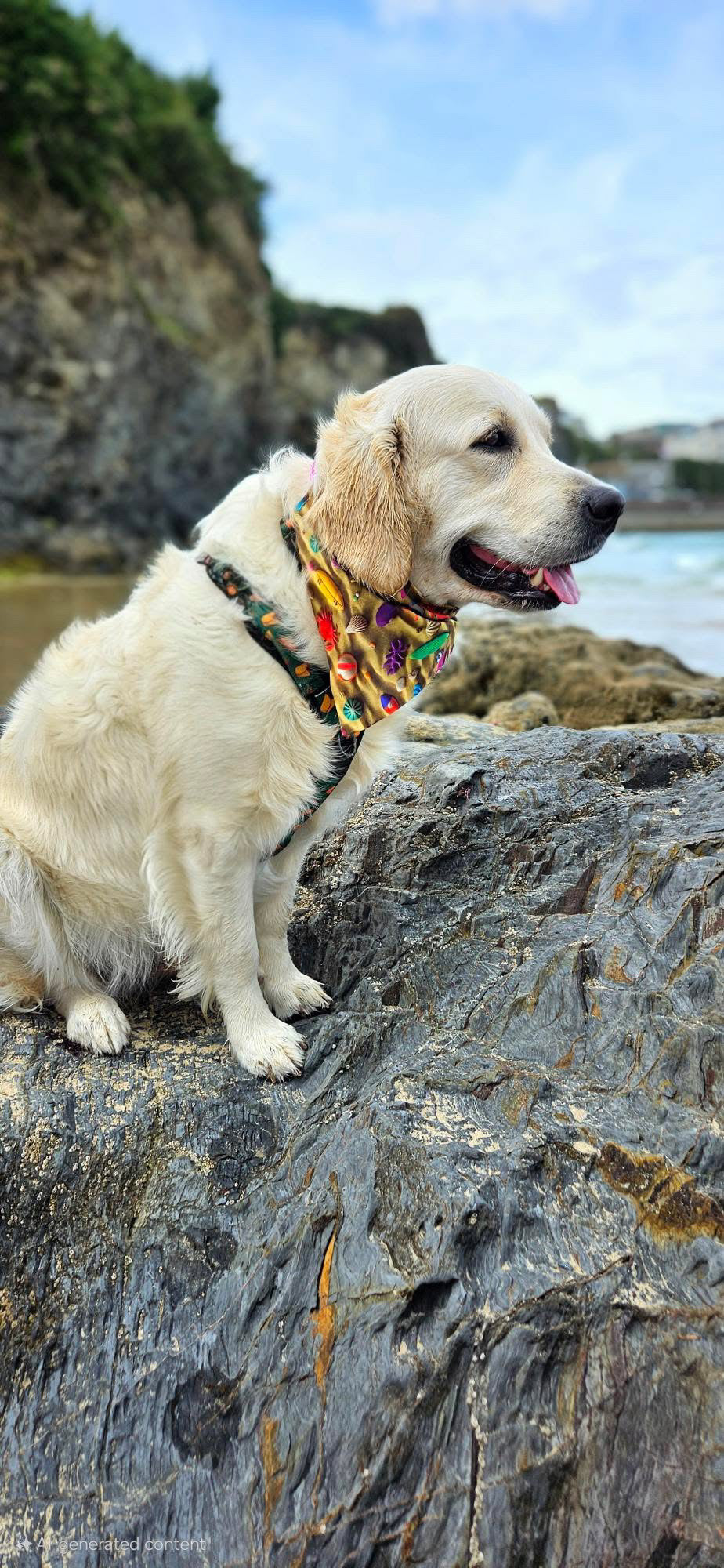 ‘Sandy Paws’ Pet Bandana