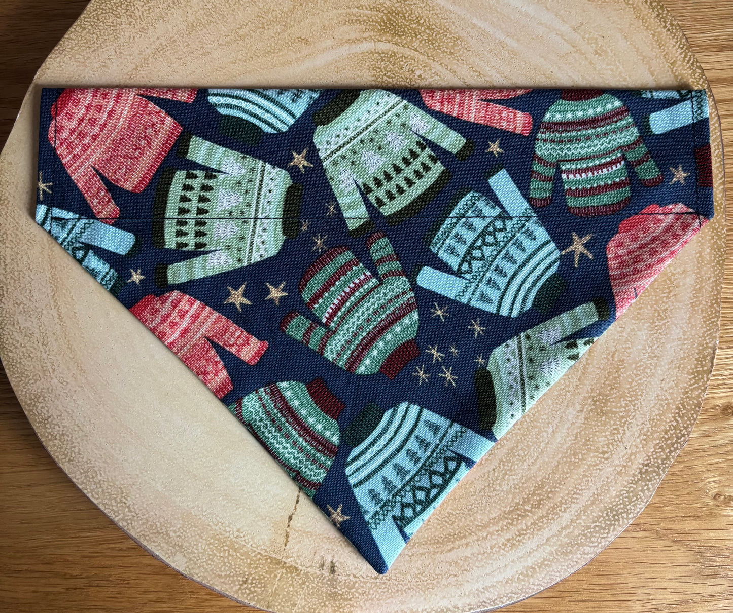 Christmas Jumper Dog Bandana / Cat Bandana