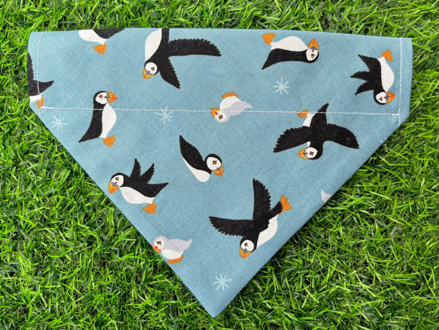 ‘Puffin Love’ Pet Bandana