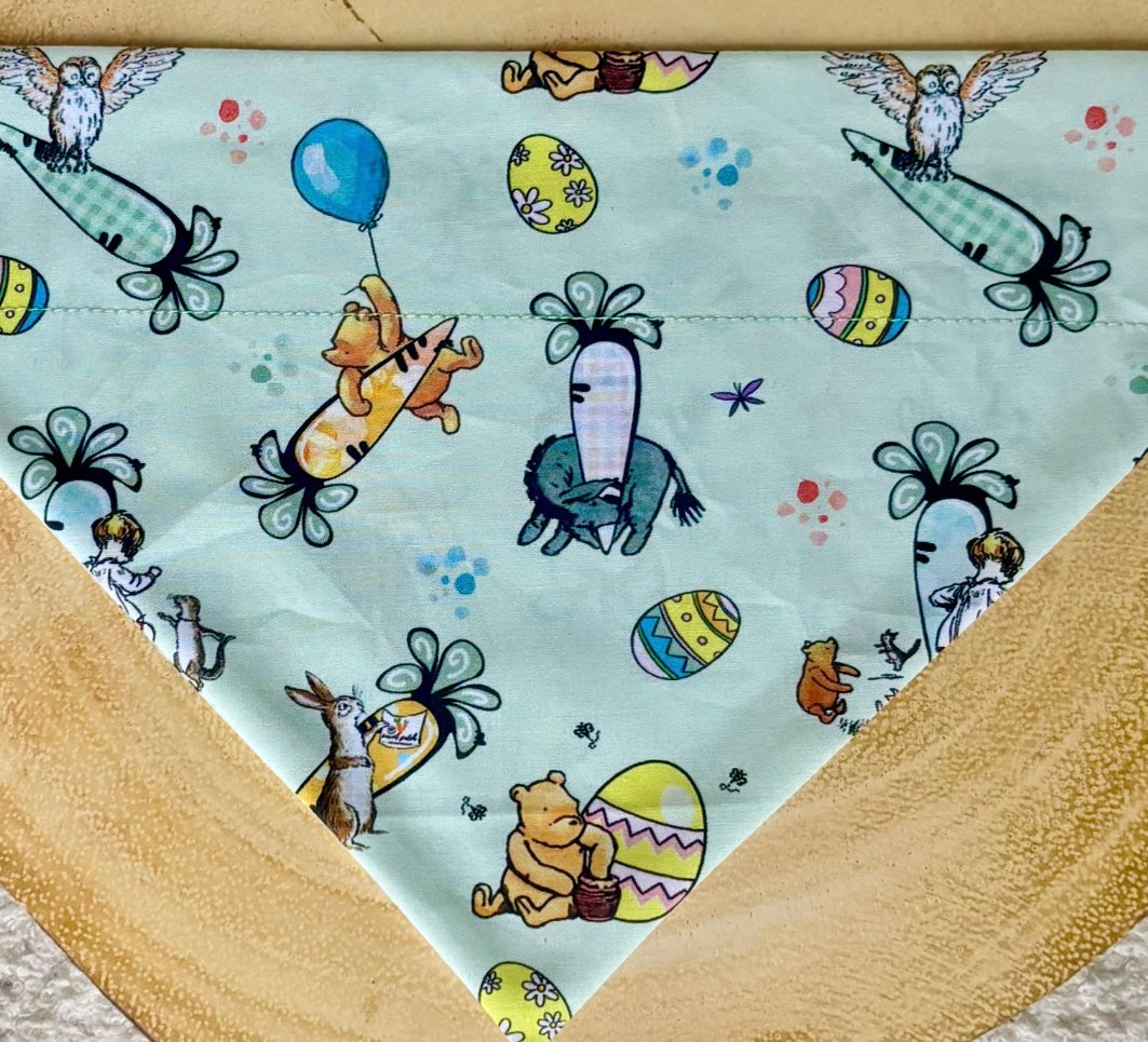 ‘Easter Winnie The Pooh’ Dog Bandana / Cat Bandana