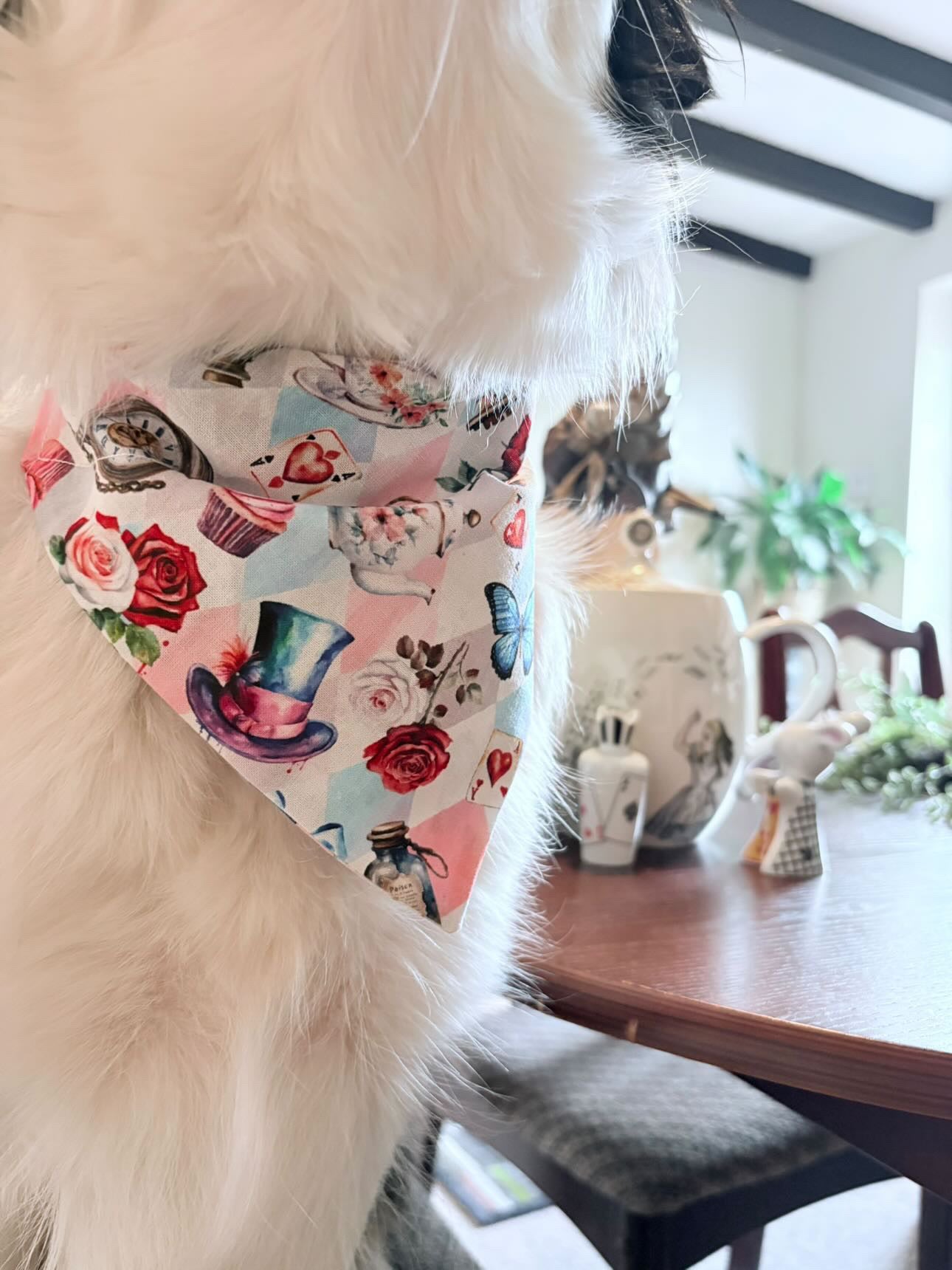 Tea Pawty Dog Bandana / Cat Bandana
