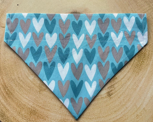 Follow Your Heart (Blue) Dog Bandana / Cat Bandana